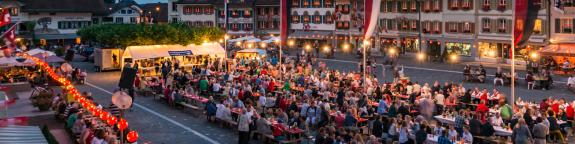 1. August in Aarberg